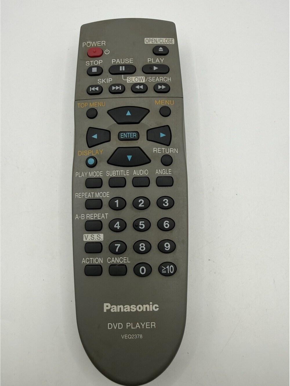 Panasonic DVD Player Remote Control VEQ2378